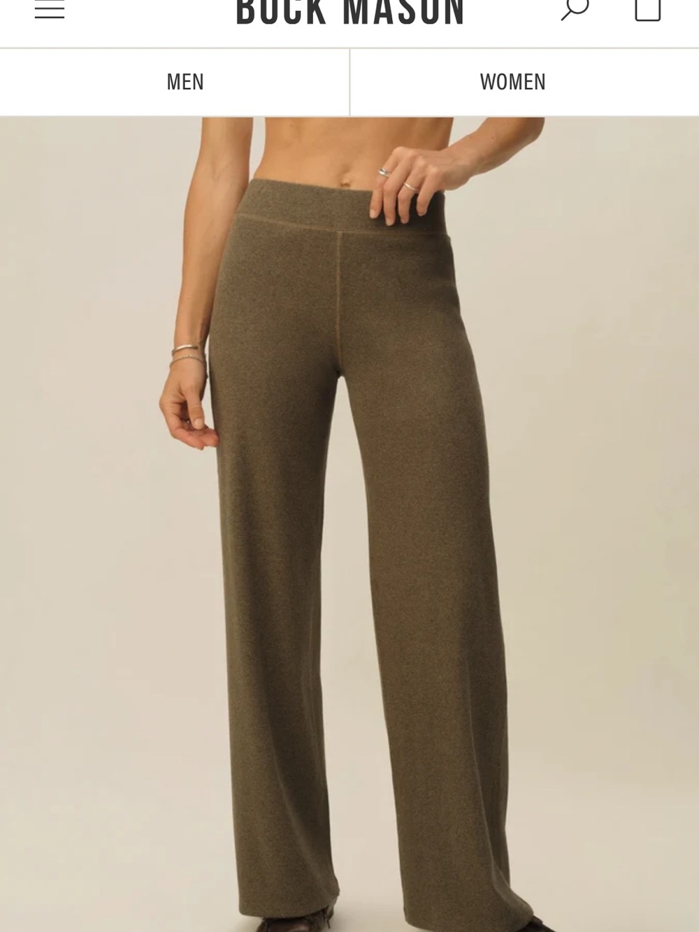 Buck Mason Surplus Rib Weekender pant